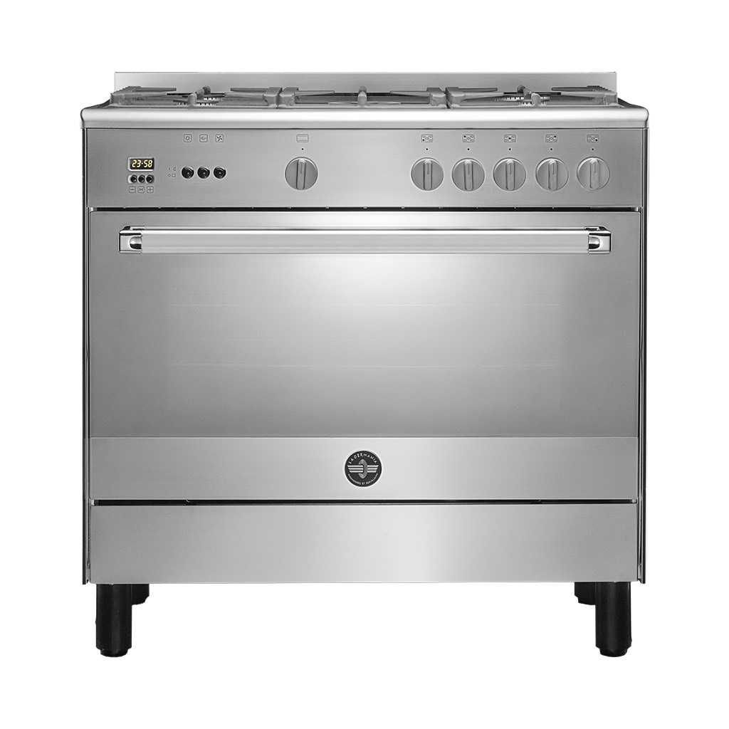 Germany's Cooker LA GERMANIA Cooker, 90 x 60, 5 Gas Burners - Stainless, 9H10GLA1X4AWW ...